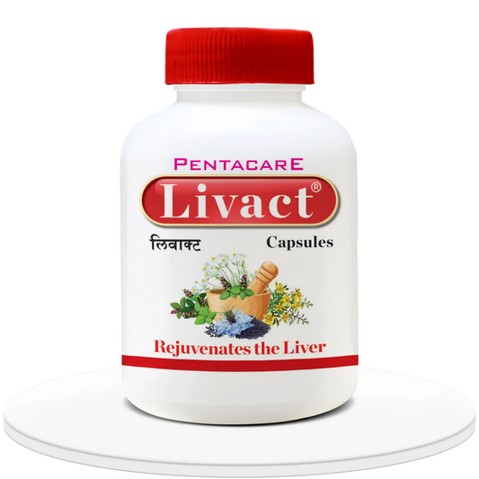 Pentacare Ayurveda Livact Capsules 