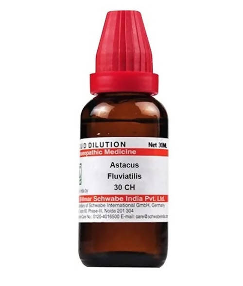 Dr. Willmar Schwabe India Astacus Fluviatilis Dilution 