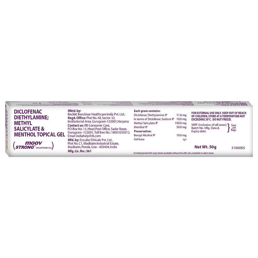 Moov Strong Diclofenac Gel 
