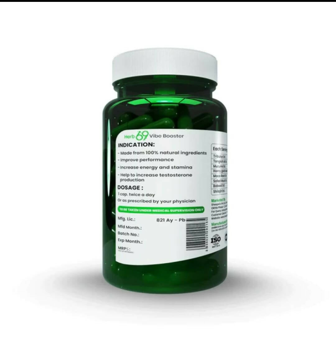 Sheopal's Herb 69 Vibe Booster Capsules - Grab2buy