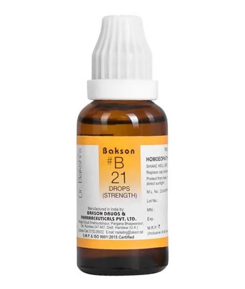 Bakson's Homeopathy B21 Drops 
