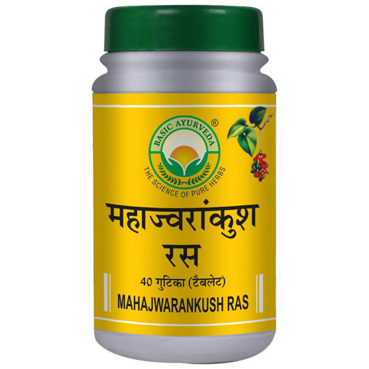Basic Ayurveda Mahajwarankush Ras Tablet 