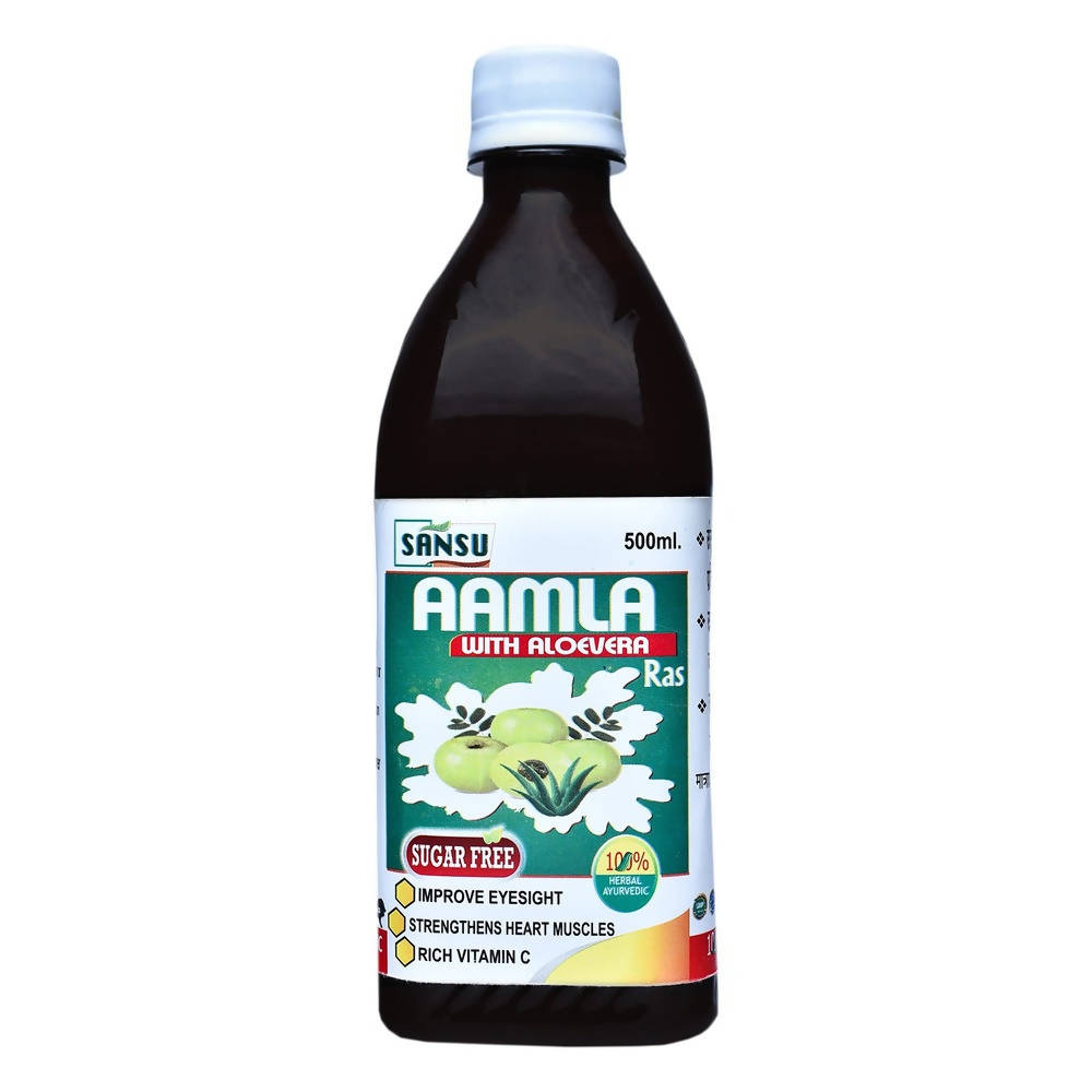 Sansu Aamla with Aloe Vera Ras Sugar Free 