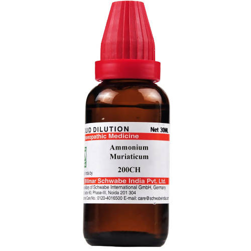 Dr. Willmar Schwabe India Ammonium Muriaticum Dilution 