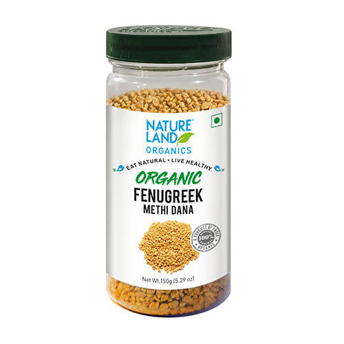 Nature Land Organics Fenugreek (Methi Dana) - Grab2buy