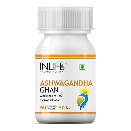 Inlife Ashwagandha Ghan Capsules 