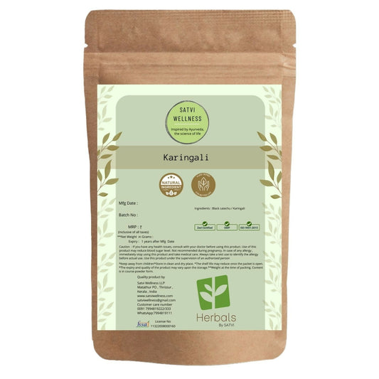 Satvi Wellness Karingali | Black Catechu Powder 