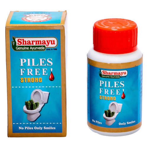 Sharmayu Ayurveda Piles Free Strong Capsules 