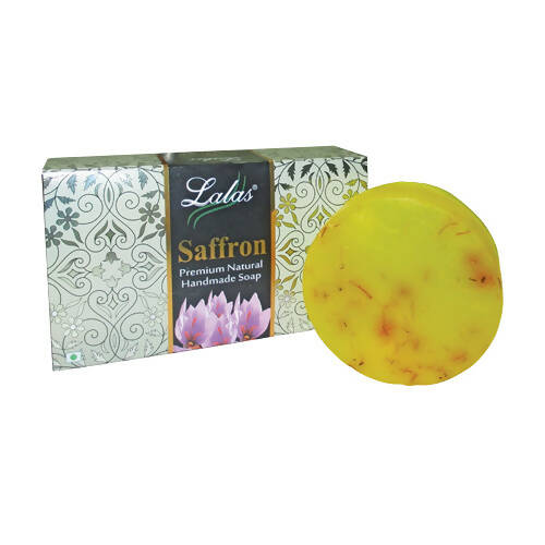 Lalas Saffron Handmade Bath Soap 