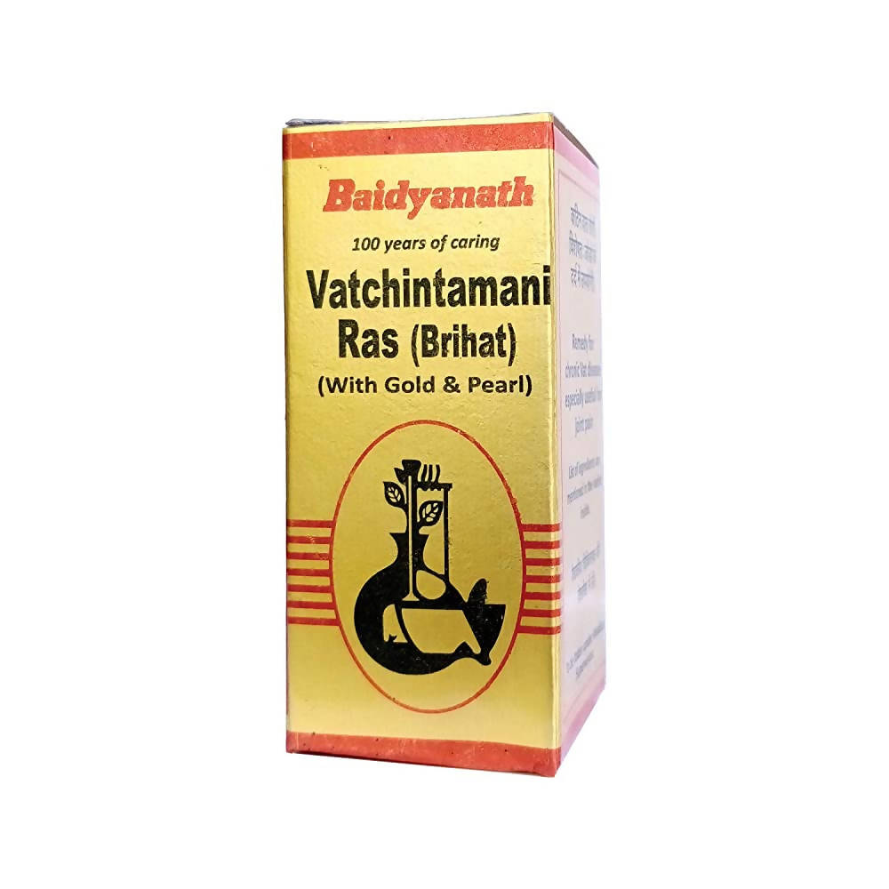Baidyanath Vatchintamani Ras (Brihat) (With Gold & Pearl) 