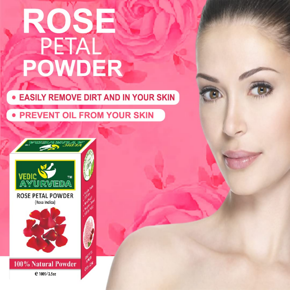 VedicAyurveda Rose Petals Powder  Grab2Buy VedicAyurveda Grab2Buy
