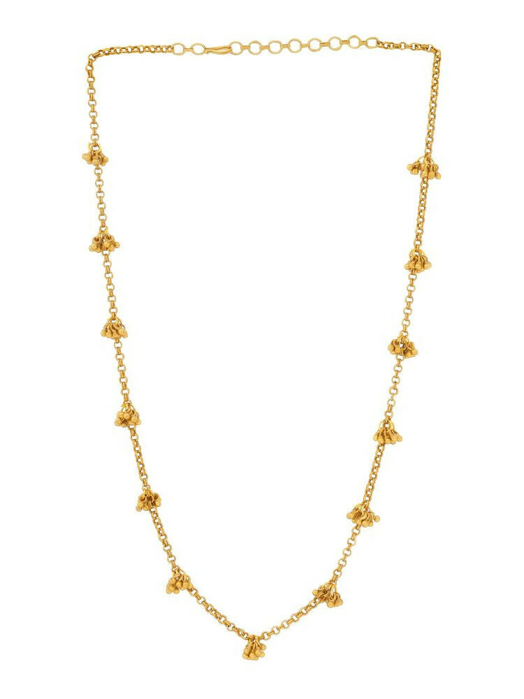 Brass Antique Polish Necklace - Ruby Raang | Grab2Buy