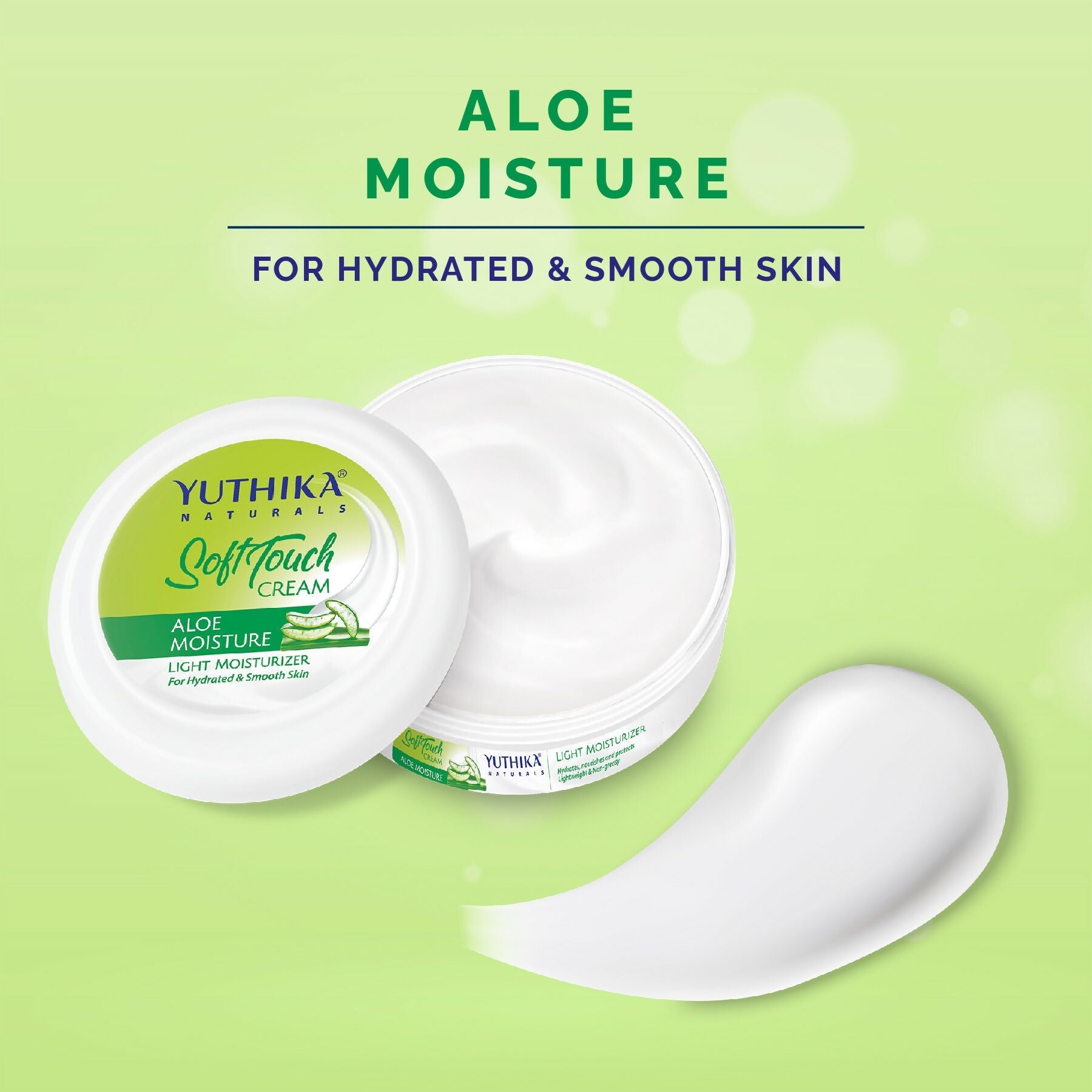 Yuthika Naturals Aloe Moisture Light Moisturizer Cream  Grab2Buy Yuthika Grab2Buy