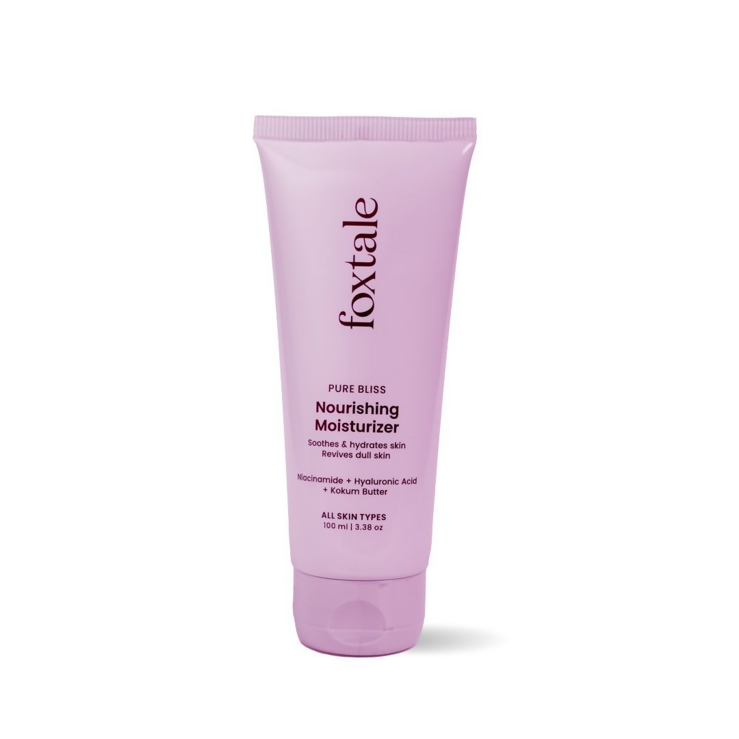 Foxtale Nourishing Face Moisturizer with Niacinamide for 24 Hr Hydration & Lightweight 