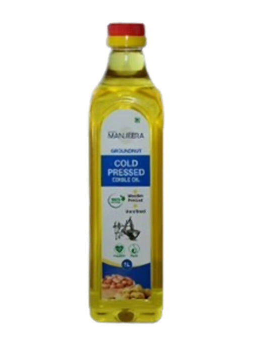 Manjeera Groundnut Cold (Wood) Pressed Edible Oil 