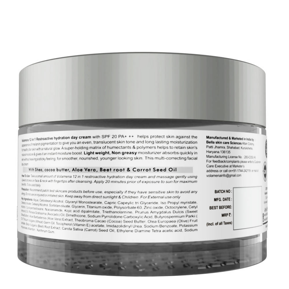 Volamena 12 In 1 Restroactive Hydration Day Cream  Grab2Buy Volamena Grab2Buy