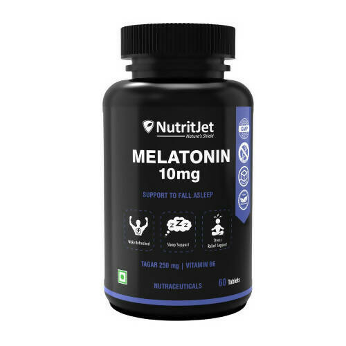 NutritJet Melatonin 10mg Veg Tablets 