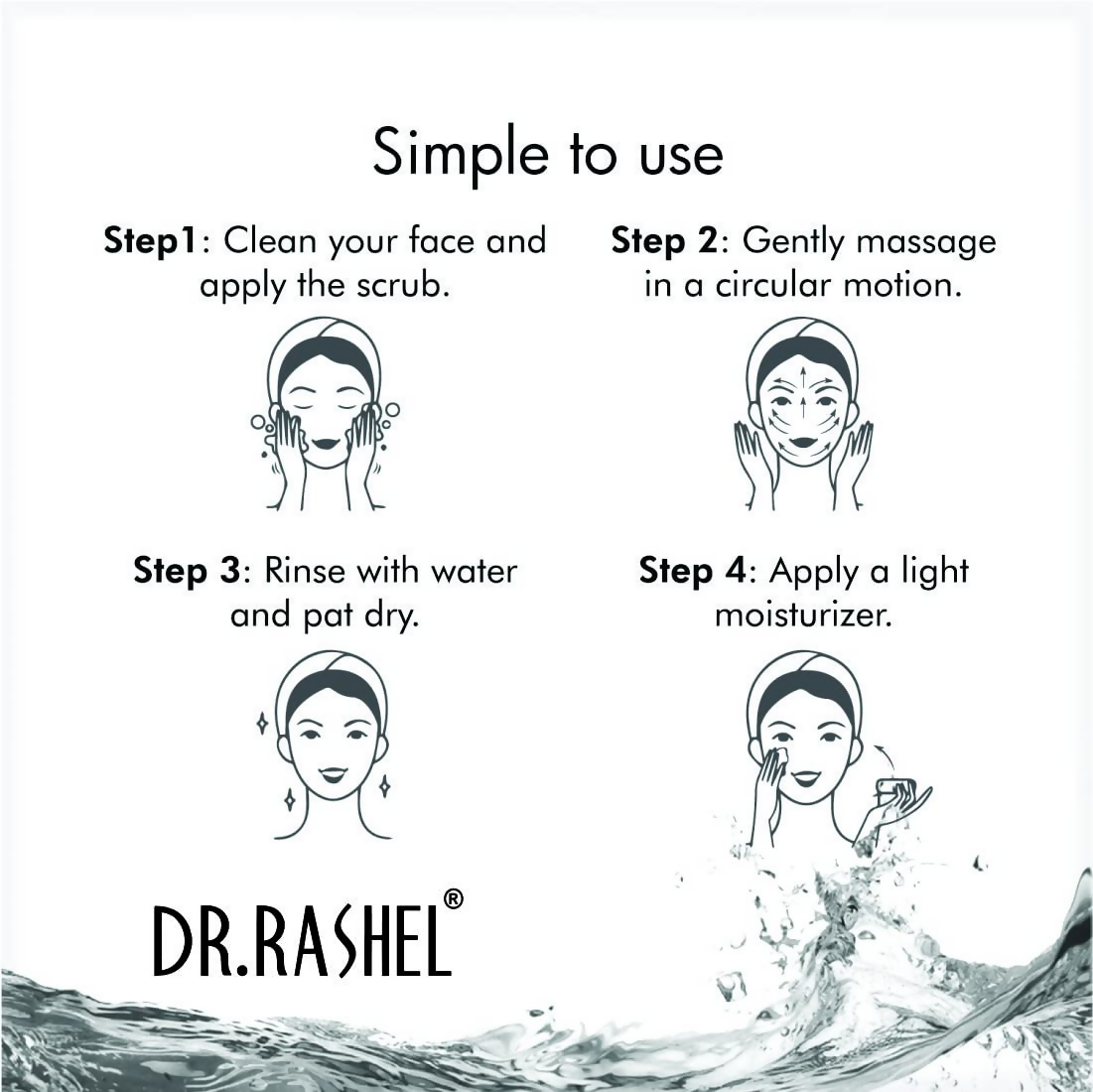 Dr.Rashel Cucumber Scrub For Face And Body