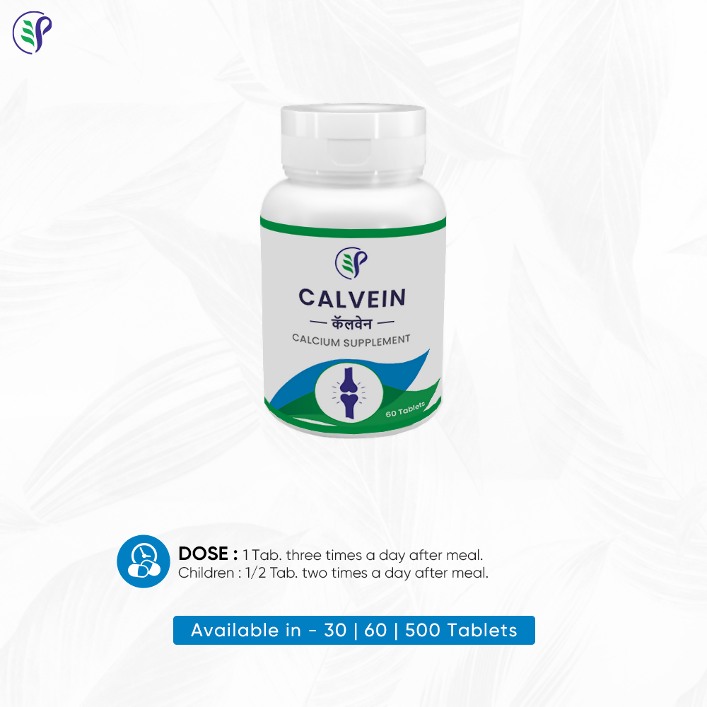 Pathak Ayurvedic Pharmacy Calvein Tablets 
