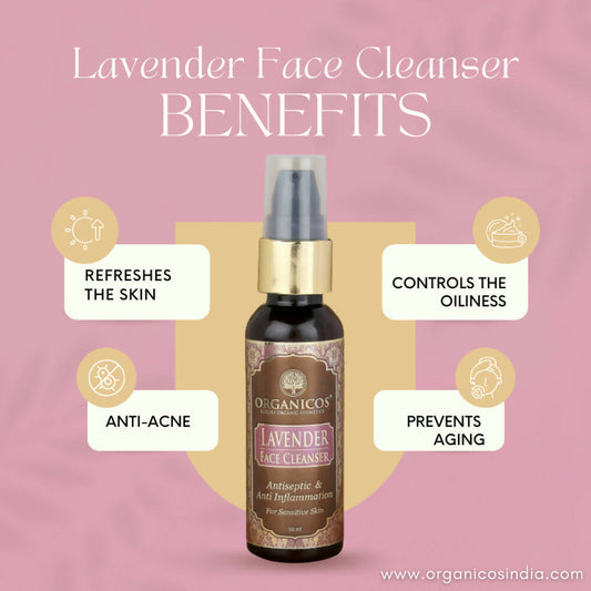 Organicos Lavender Face Cleanser - Grab2buy