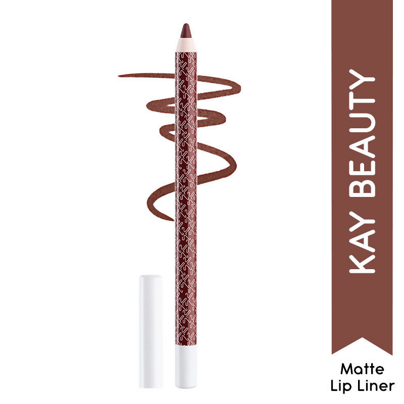 Kay Beauty Matte Action Lip Liner & Fill Lip Pencil - Fame 