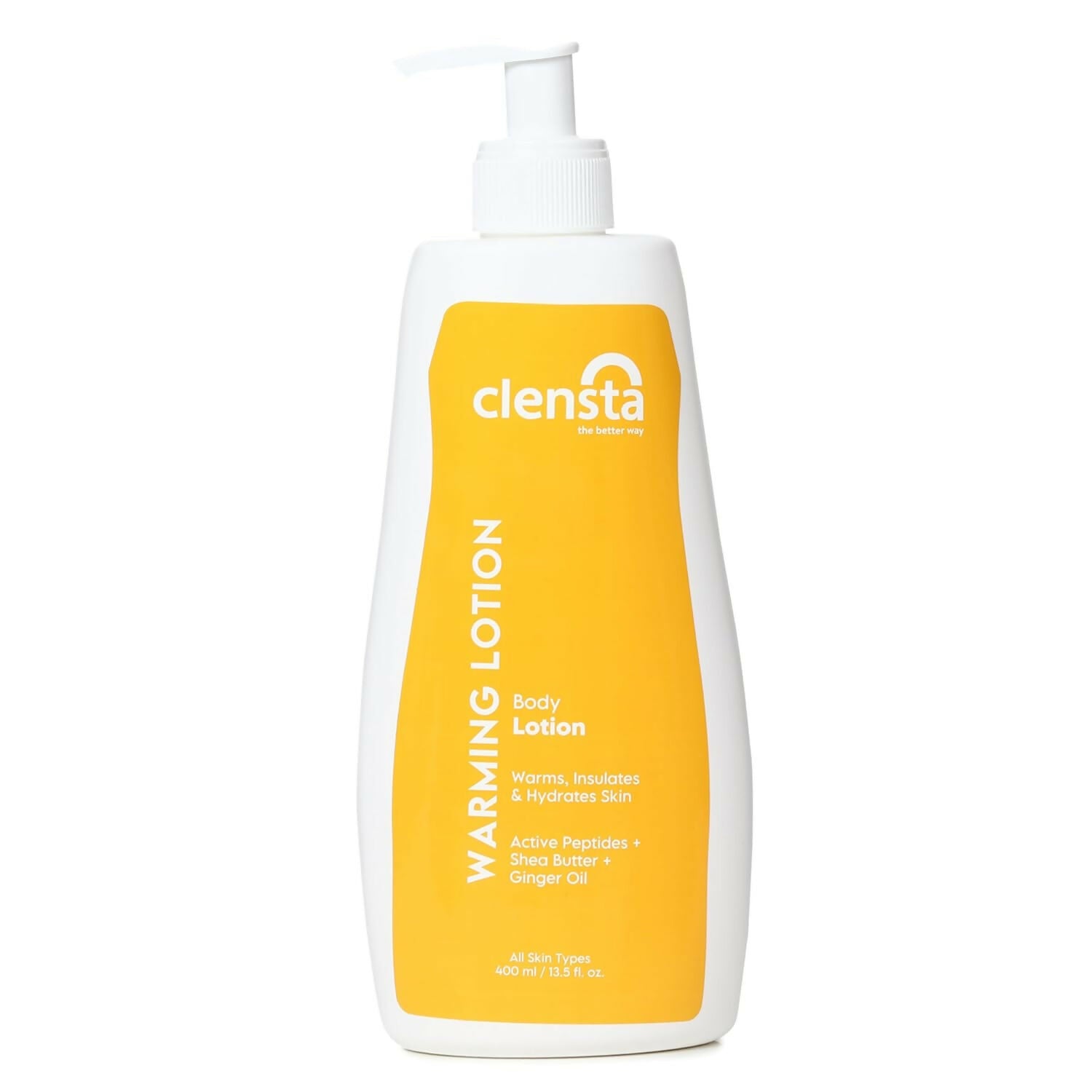 Clensta Warming Body Lotion With Ginger Oil 