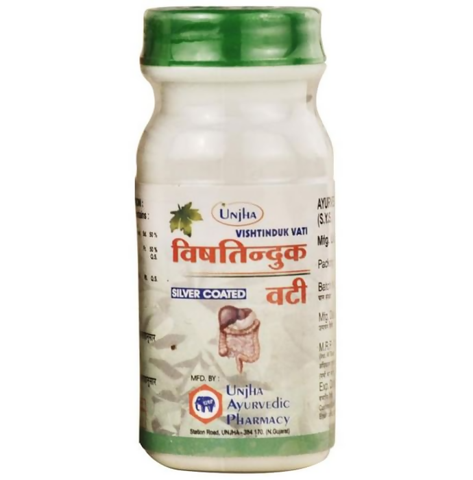 Unjha Vishtinduk Vati (Silver Coated) 