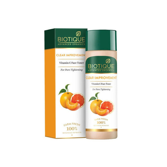 Biotique Advanced Organics Clear Improvement Vitamin C Face Toner - Grab2buy