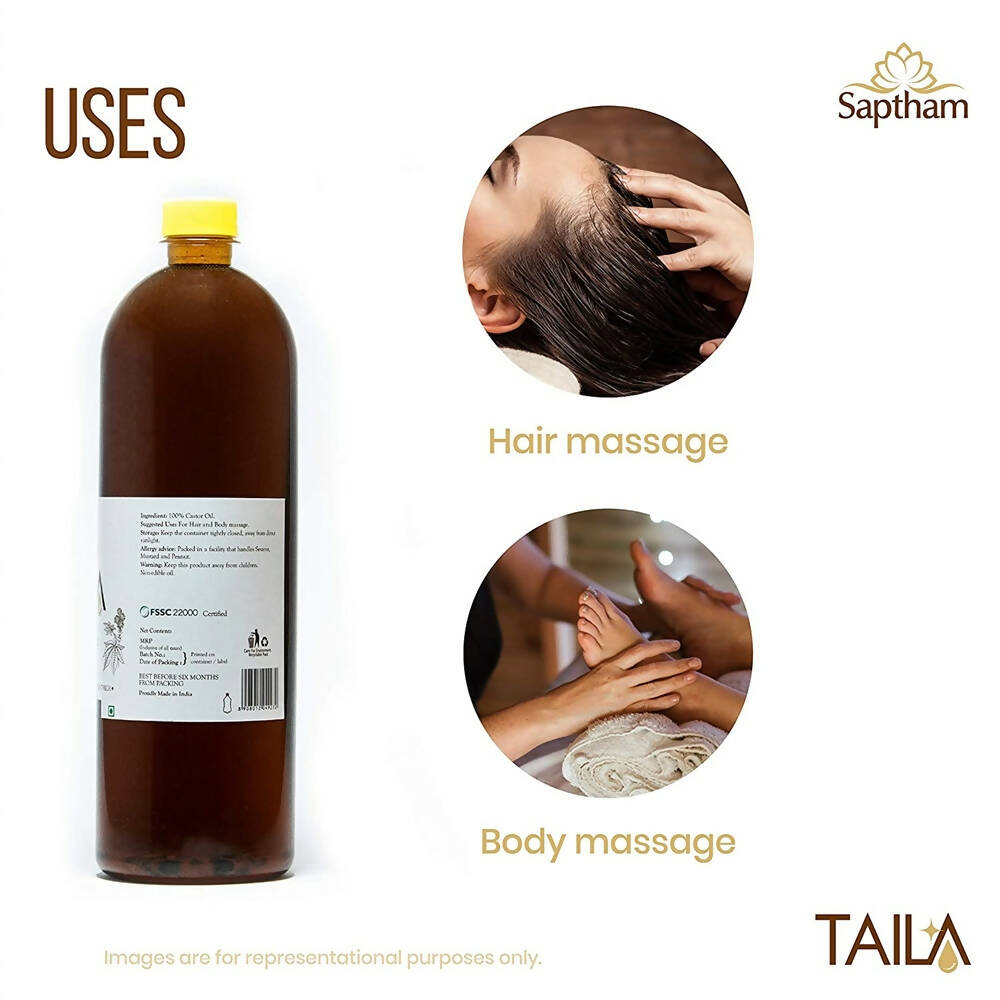 Saptham Taila 100% Natural Castor Oil 
