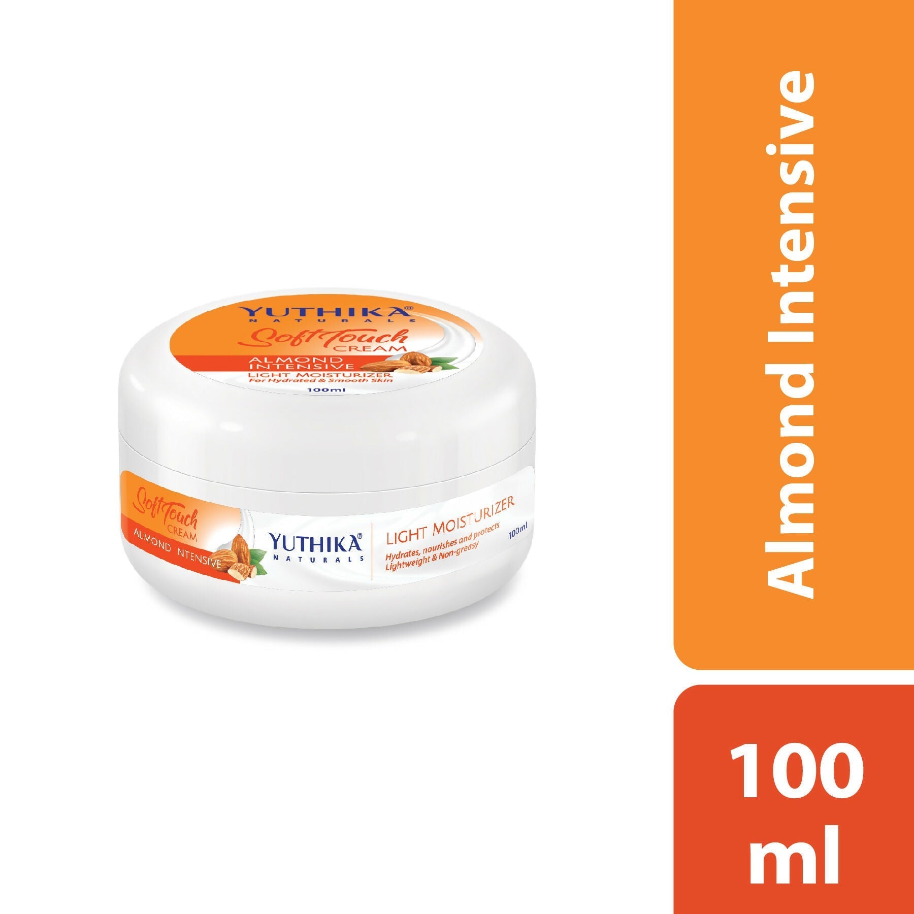 Yuthika Almond Intensive Light Moisturizer Cream  Grab2Buy Yuthika Grab2Buy