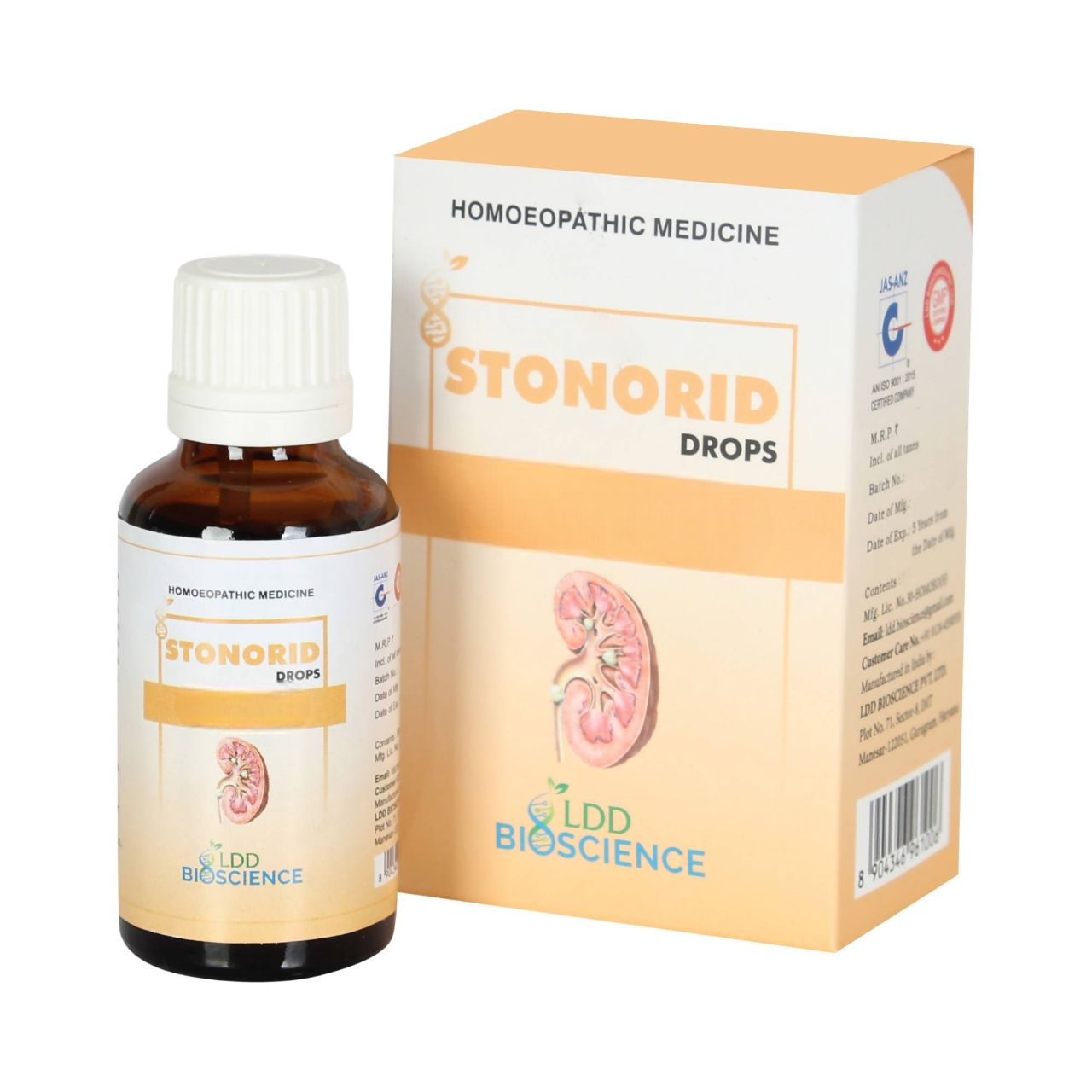 LDD Bioscience Homeopathy Stonorid Drops 