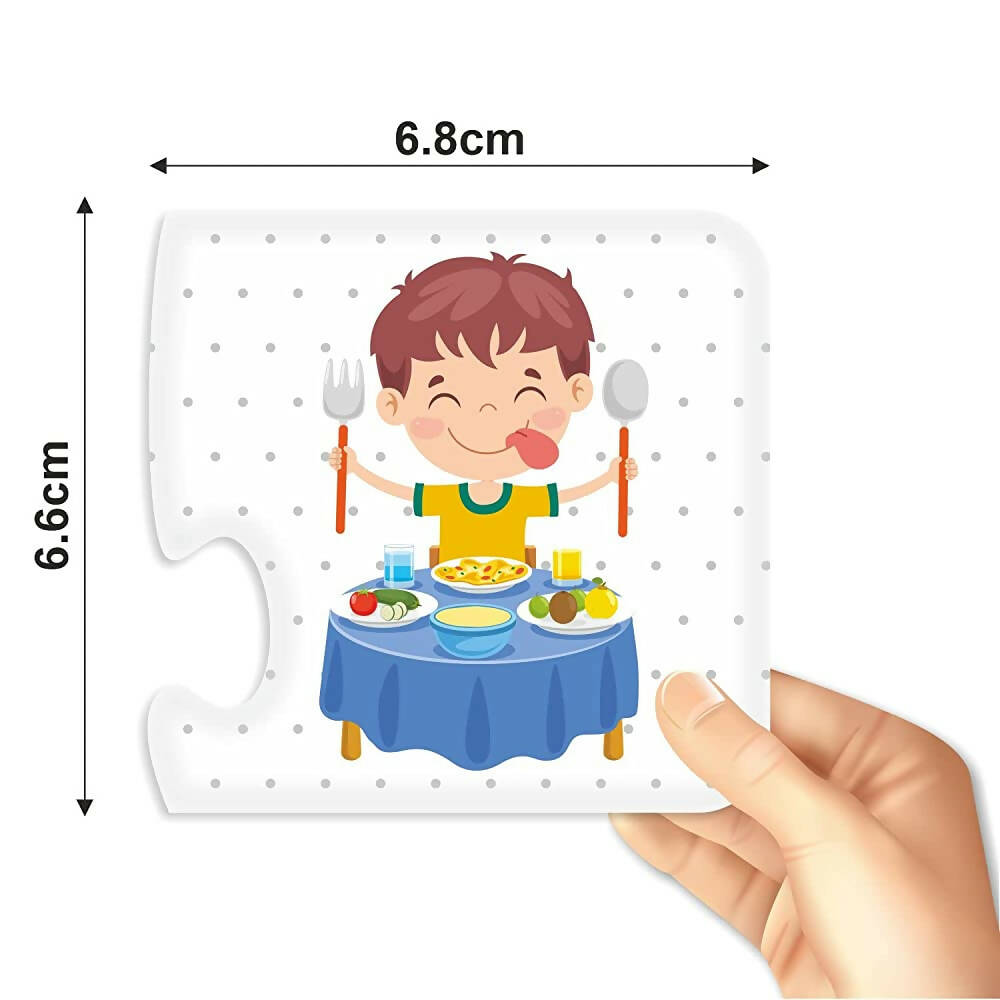 Webby Action Words 2 Pieces Learning Pack Jigsaw Puzzle For Kids  Grab2Buy Webby Grab2Buy