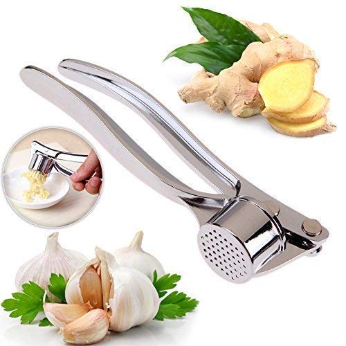 Stainless Steel look - Garlic Squeezer | Grab2Buy