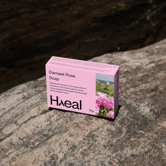 Haeal Damask Rose Soap
