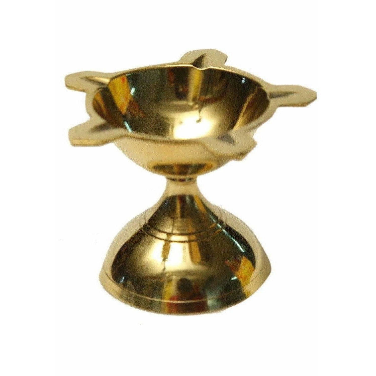 Diya Lamp Oil Stand (Small Size) / Deepam Kundulu (Small Size)  Grab2Buy Brandless Grab2Buy