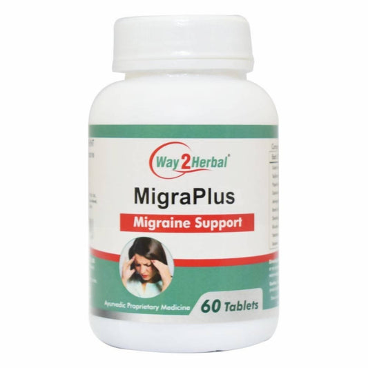 Way2herbal Migra Plus Tablets 