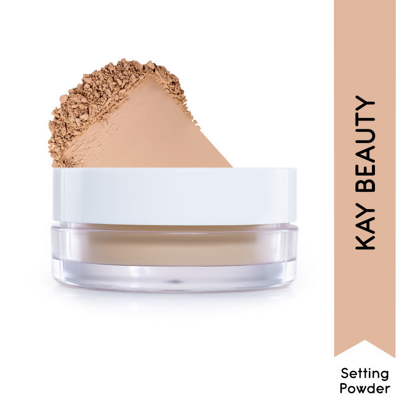 Kay Beauty By Katrina Kaif Matte HD Setting Loose Powder - Olive 