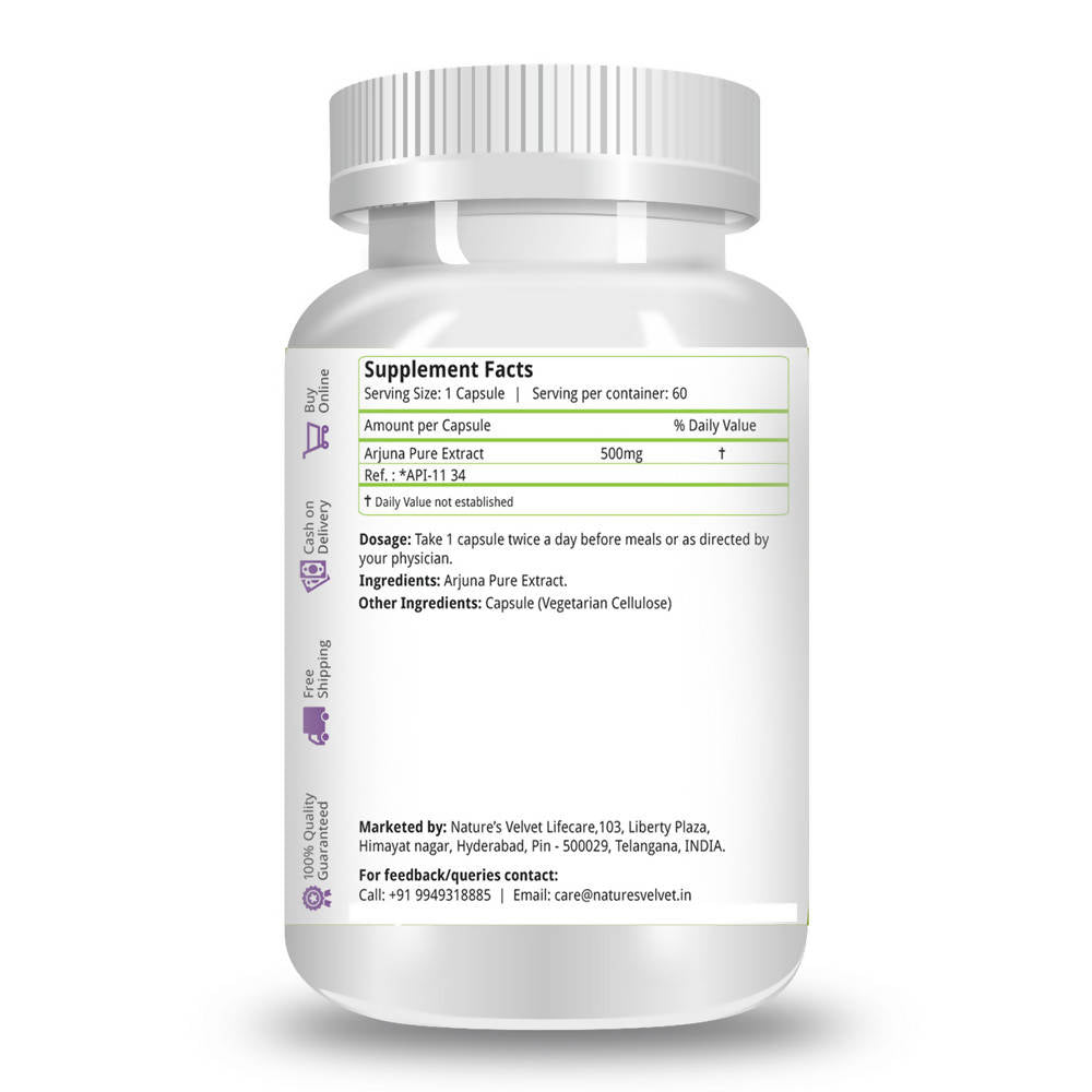 Nature's Velvet Arjuna Capsules 