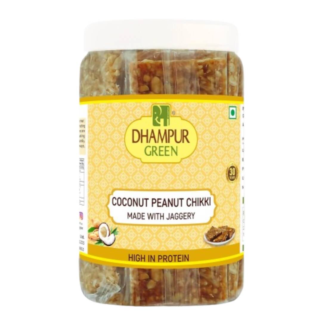 Dhampur Green Coconut Peanut Chikki 