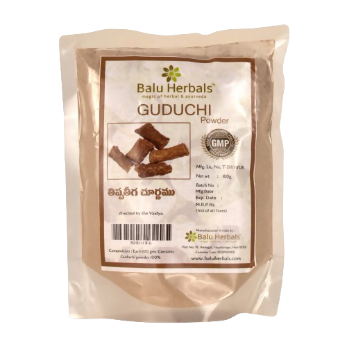 Balu Herbals Guduchi (Tippateega) Powder 