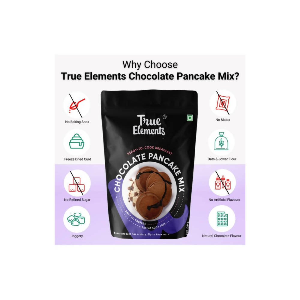 True Elements Chocolate Pancake Mix 