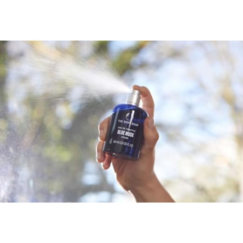 The Body Shop Blue Musk Eau De Toilette For Unisex  Grab2Buy The Body Shop Grab2Buy