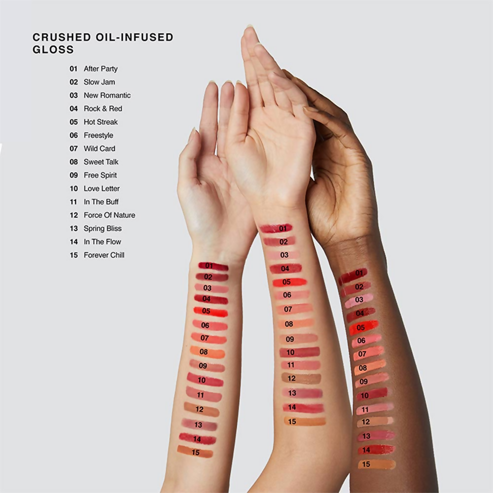 Bobbi Brown Crushed Oil Infused Gloss with Hyaluonic Acid, Vitamin C & E - New Romantic 