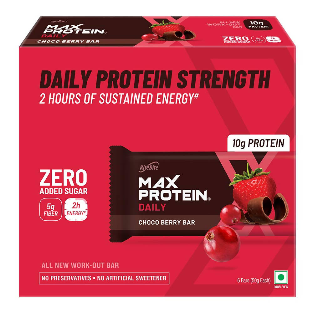 RiteBite Max Protein Daily Choco Berry Bar - Grab2buy