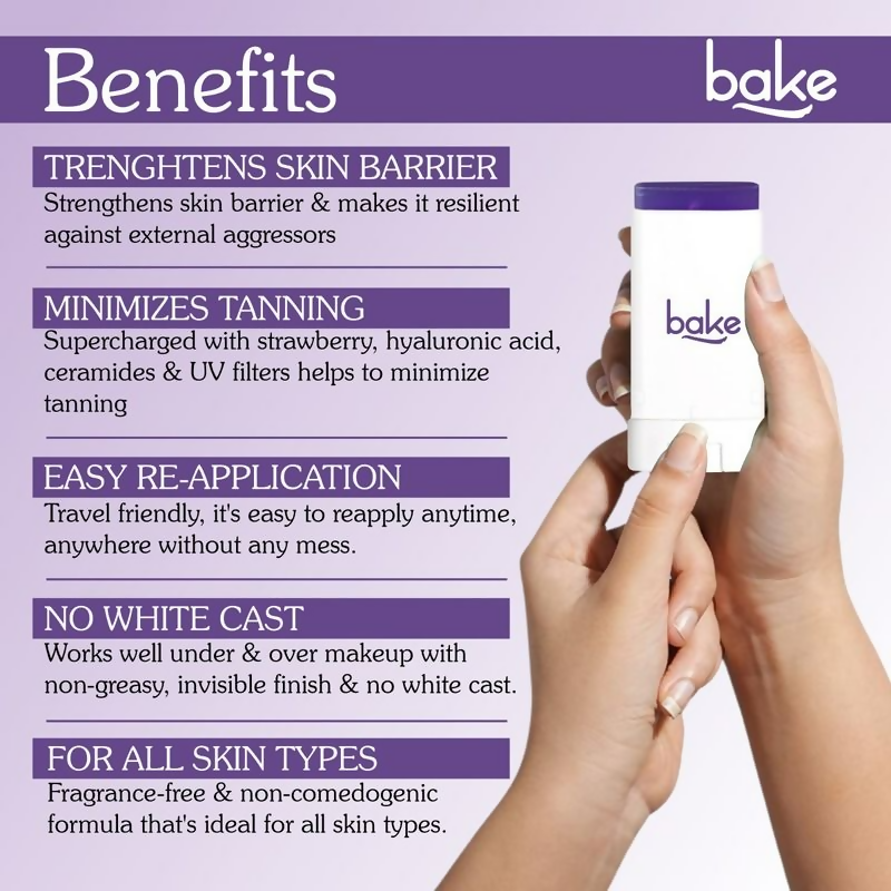 Bake De-Tan Sunscreen Stick Spf 70 Pa++++  Grab2Buy Bake Grab2Buy