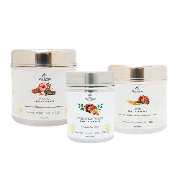 The Tribe Concepts Top-To-Toe Cleanser Kit  Grab2Buy The Tribe Concepts Grab2Buy
