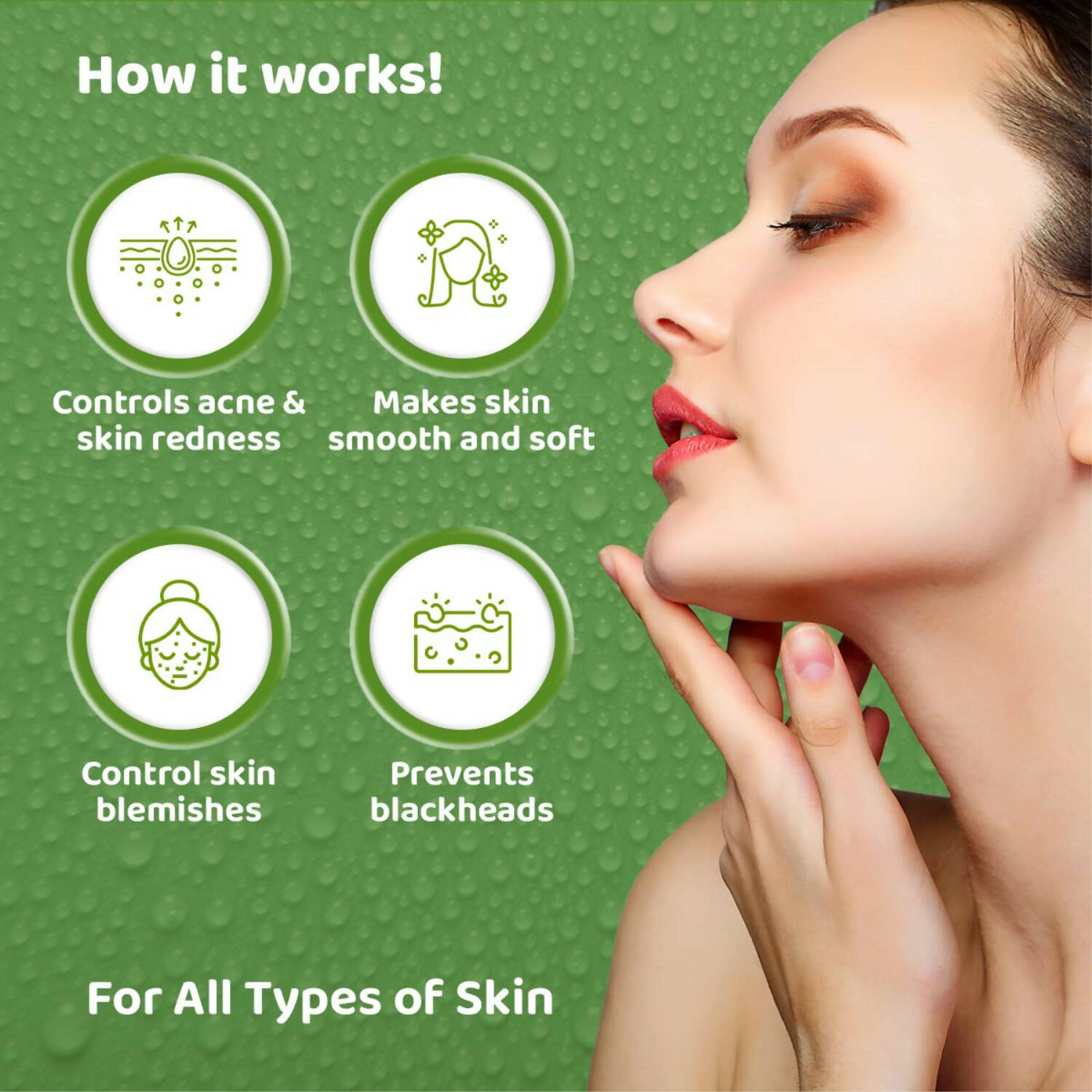 Herbal Canada Neem Aloe Vera Foaming Face Wash 