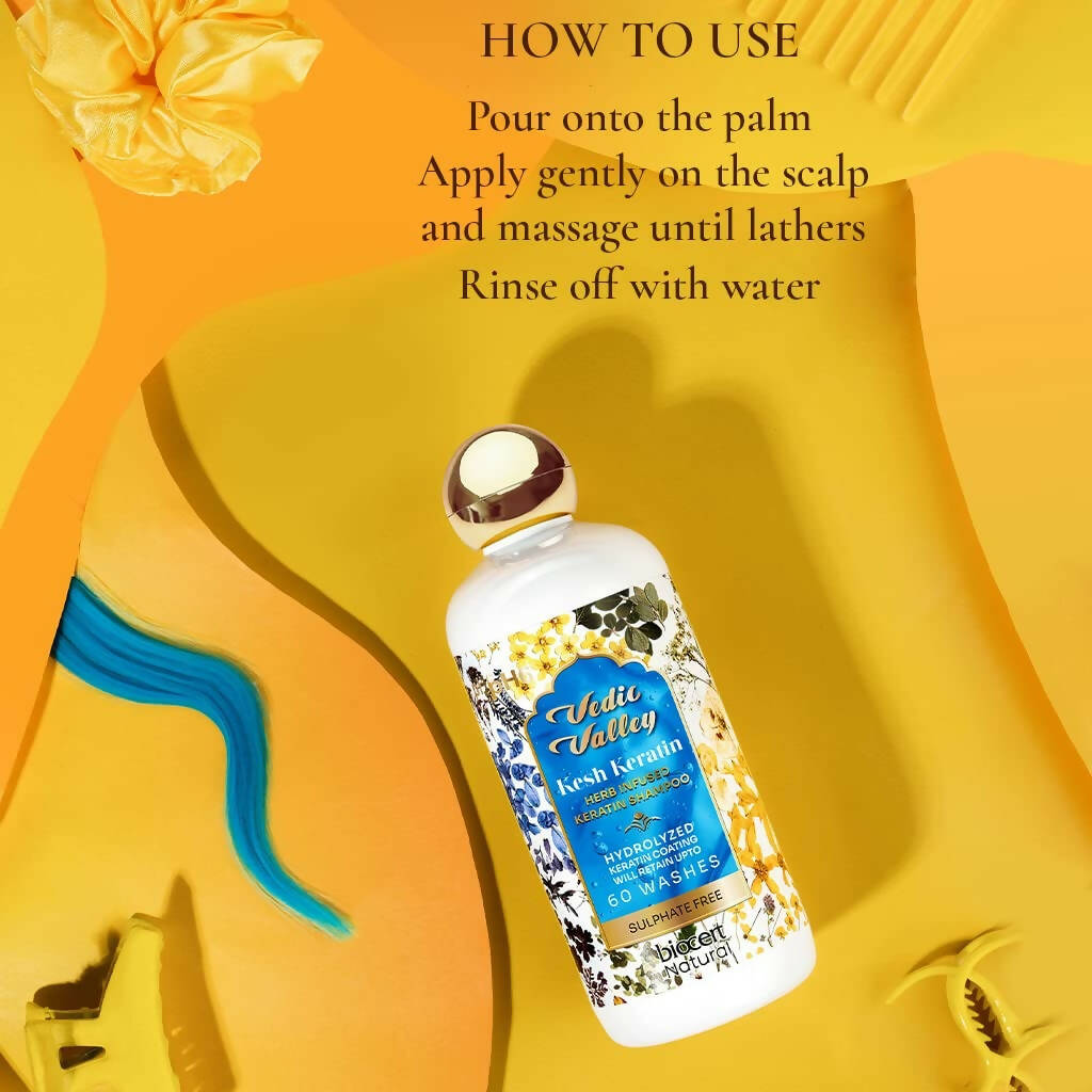 Vedic Valley Kesh Keratin Shampoo  Grab2Buy Vedic Valley Grab2Buy
