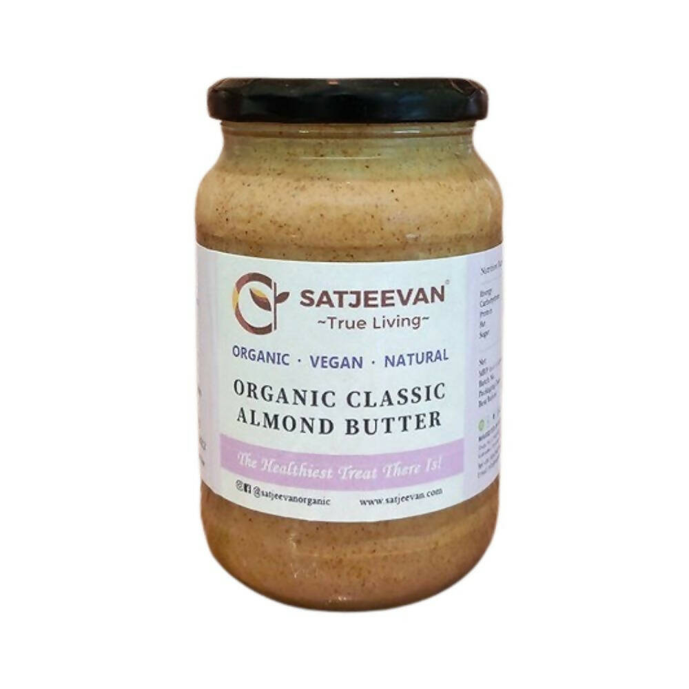 Satjeevan Organic Classic Almond Butter 