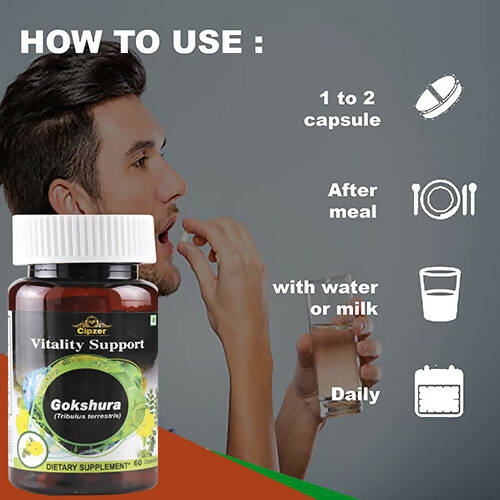 Cipzer Gokshura Capsules - Grab2buy